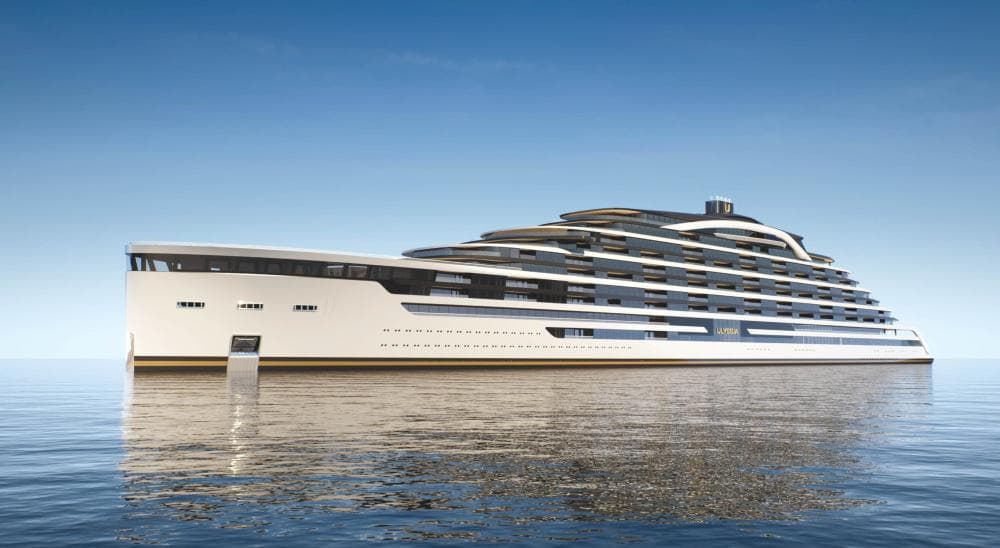 Ulyssia : le plus grand yacht résidentiel du monde, long de 323 mètres