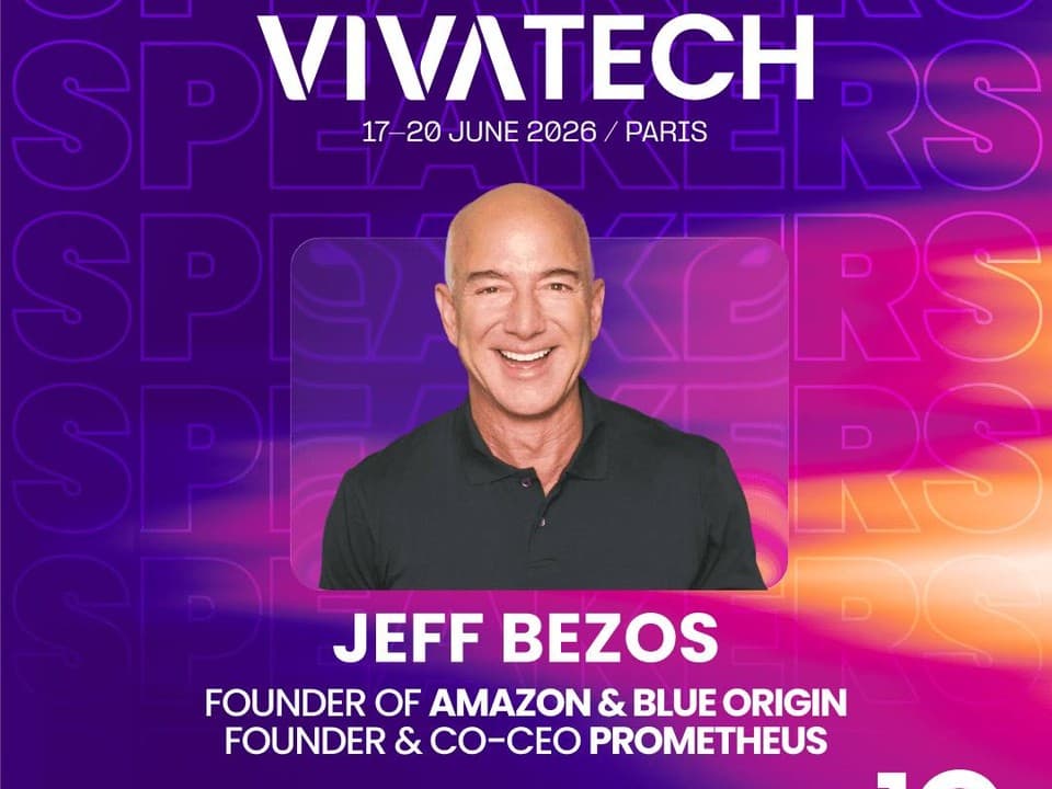 VivaTech 2026 : Jeff Bezos, l’invité surprise qui va électriser Paris