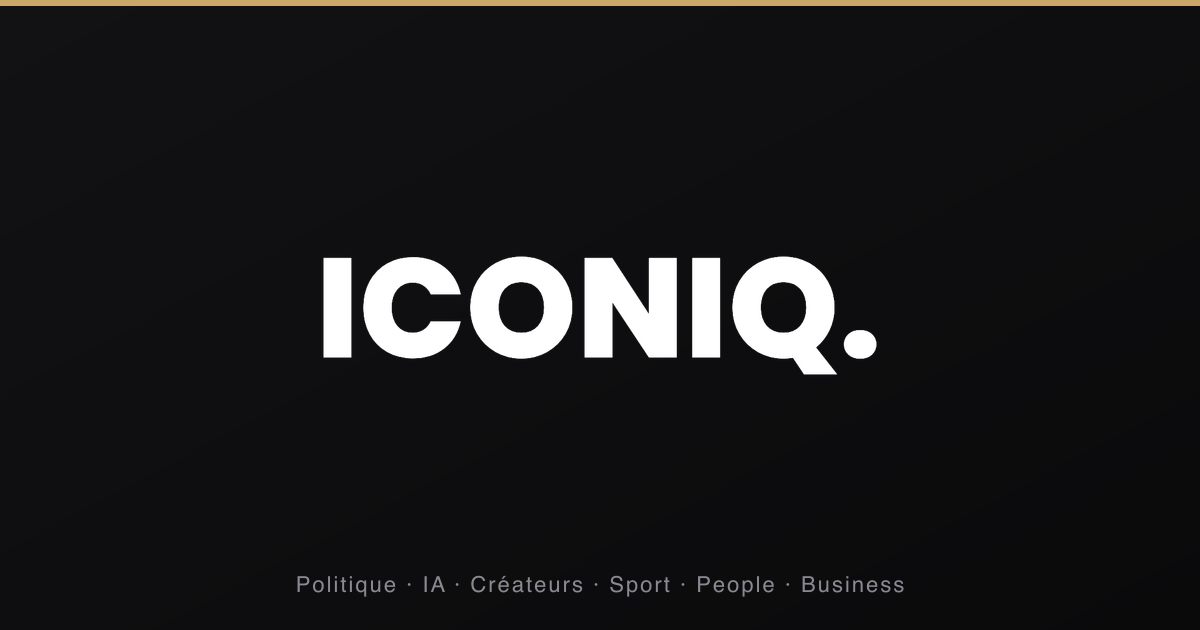 ICONIQ. — Le média iconique.